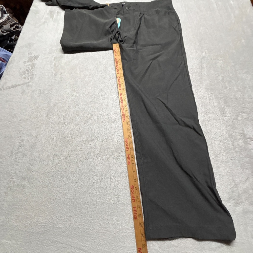 NWT Prana Stretch Brion II Pants Mens 40(42)x32 Gray Lightweight MSRP $85 - Picture 7 of 8